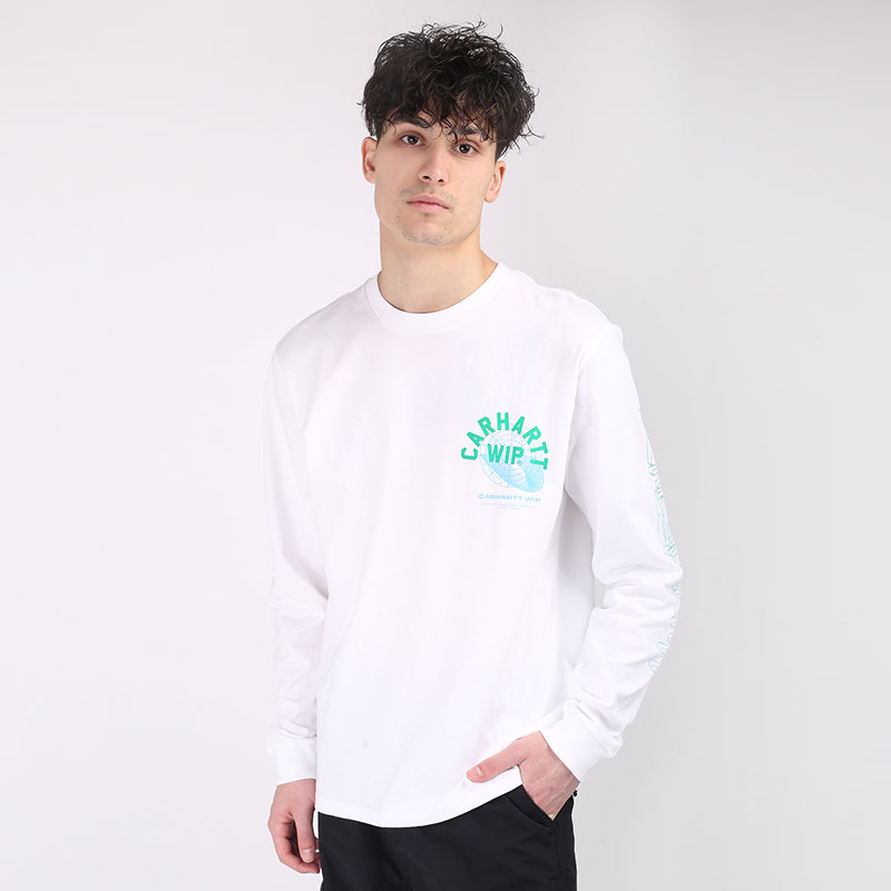 мужская белая футболка Carhartt WIP Remix T-Shirt I028487-white - цена, описание, фото 3